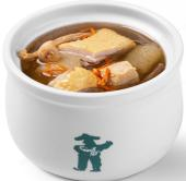 Bamboo fungus deer antler mushroom chicken soup