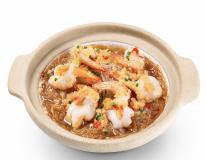 Claypot Garlic Vermicelli Shrimp