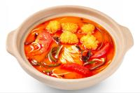 Claypot pickled pepper chicken rice noodles