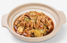 Pot sauerkraut sausage