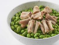 Steamed chicken feet bean rice